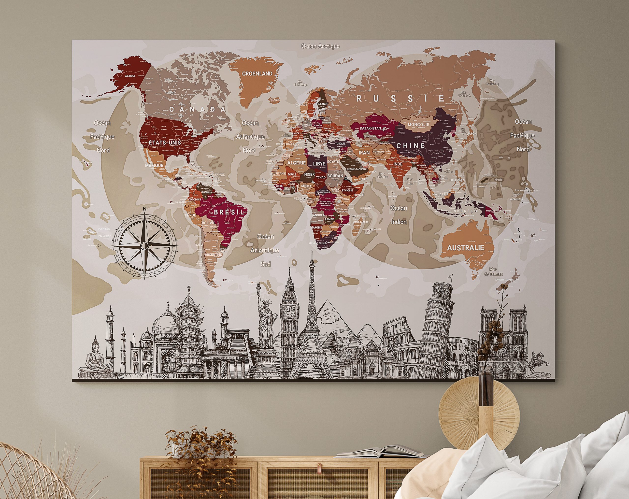 Présentation des affiches Modern-Map