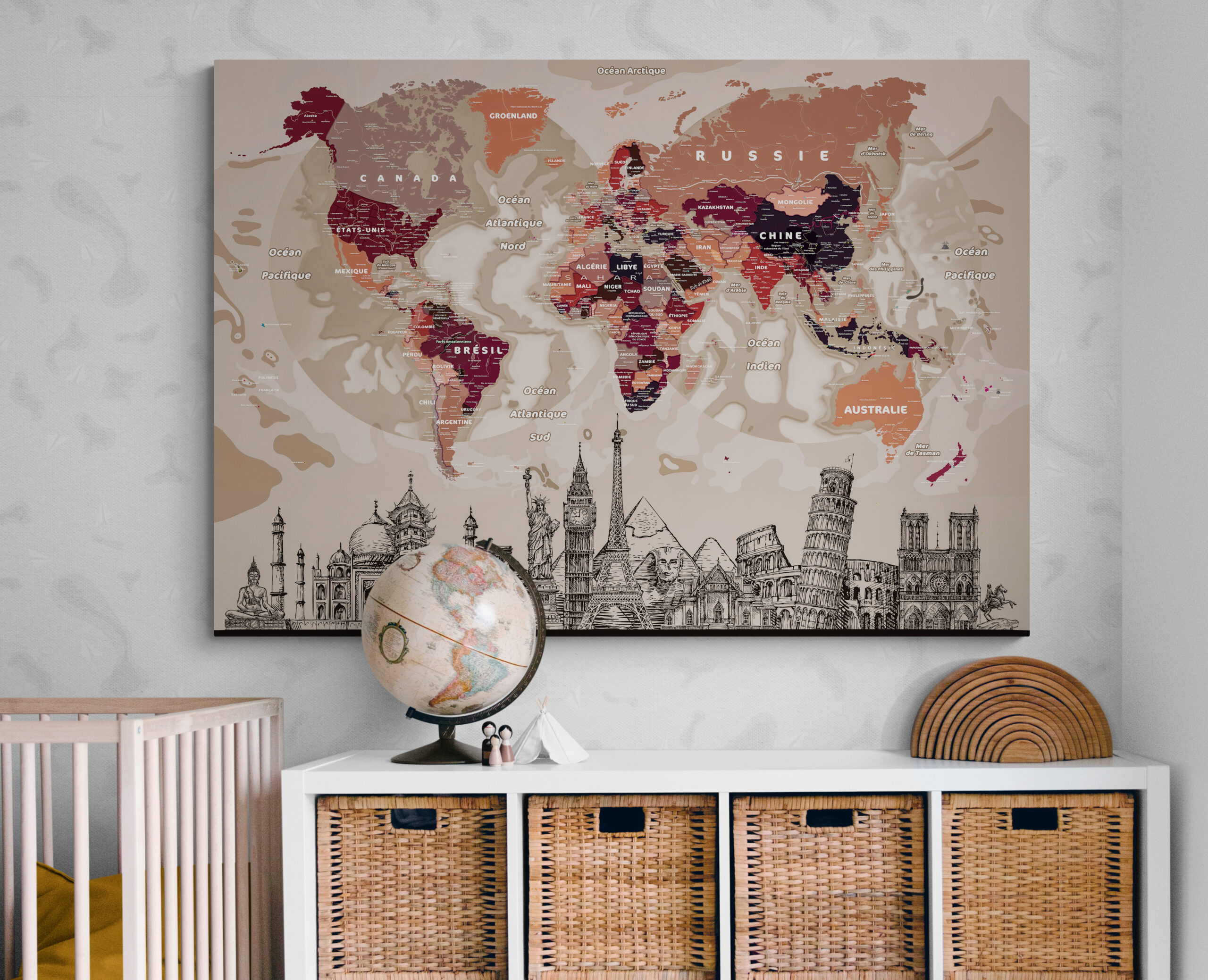 Présentation des affiches Modern-Map